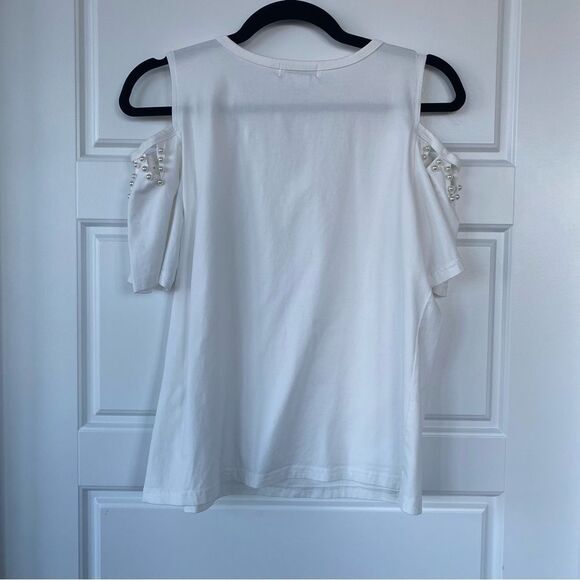 MOLLY BRACKEN | cut out shoulder tee - Picture 8 of 8